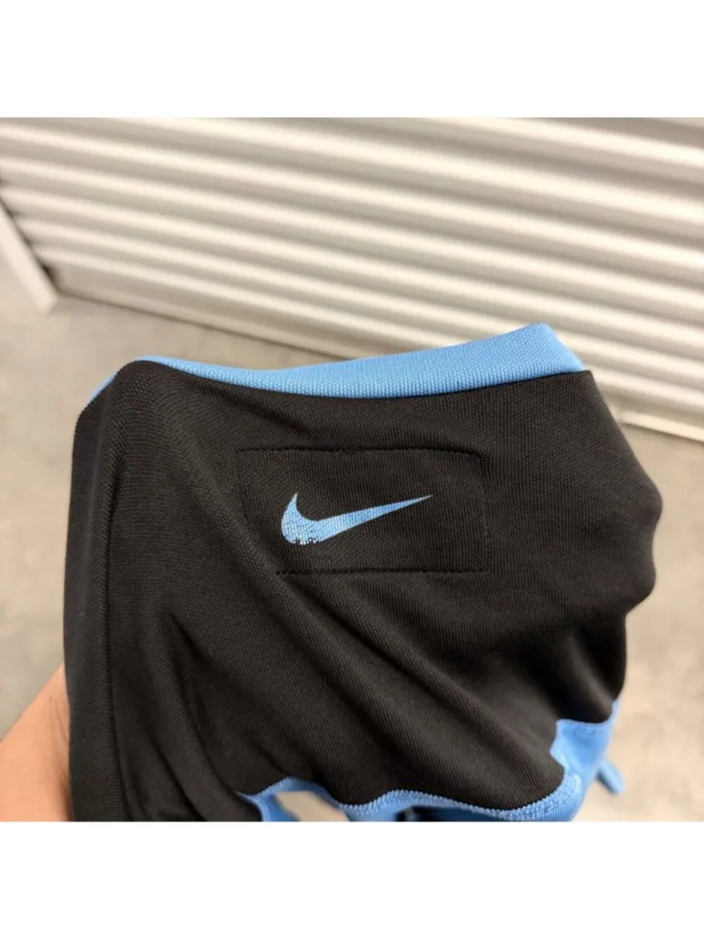 Vintage Nike ACG Mens Long Sleeve Base Layer Shirt Blue & Black XL USA-Made